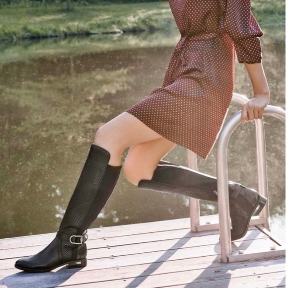 Vince Camuto Shoes - VINCE CAMUTO Pordalia Over The Knee Boot 8M Black
